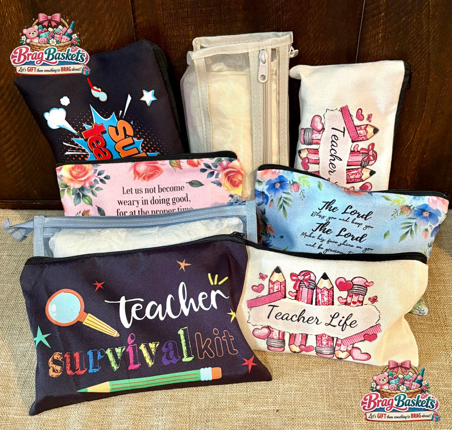Kid’s Back-to-school Color Cups or Teacher Life pencil cases!