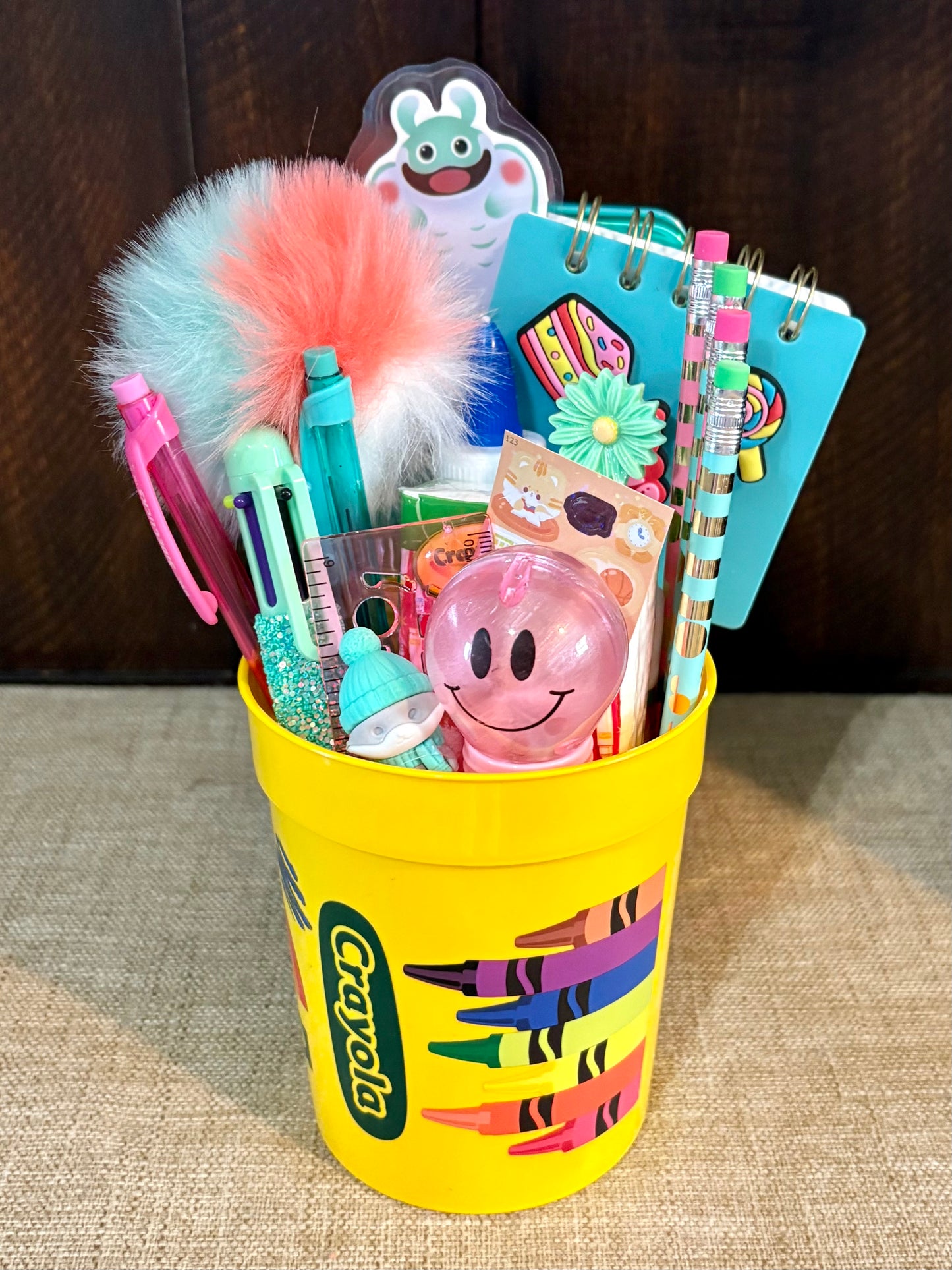 Kid’s Back-to-school Color Cups or Teacher Life pencil cases!